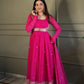 Bandhej Heavy Traditional Koti Anarkali Suit Set