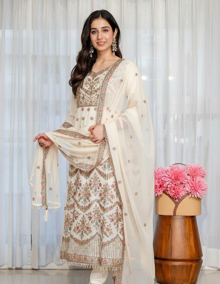 Nikita Anarkali Suit Set