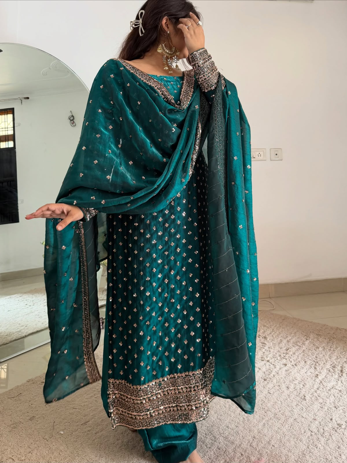 Sameera Hand Embroiderd Suit Set