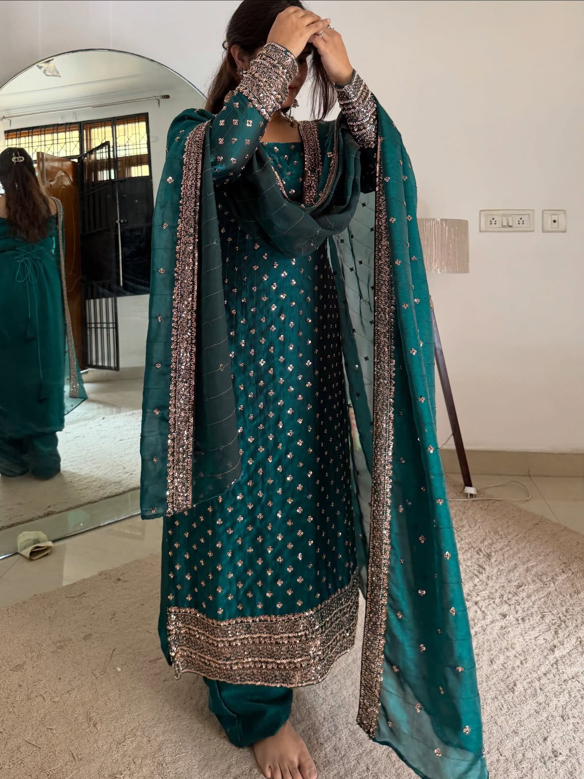 Sameera Hand Embroiderd Suit Set