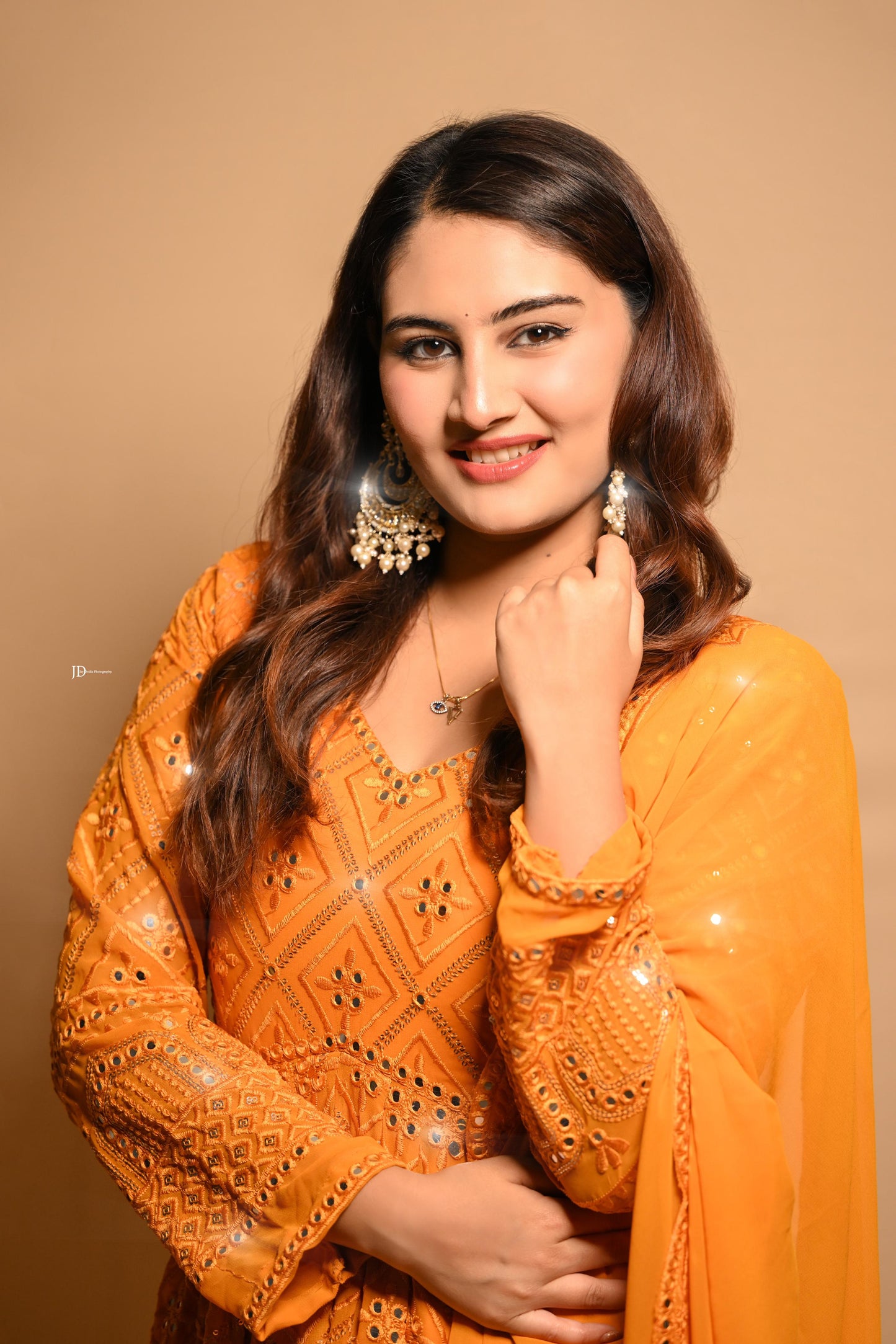 MUSTARD'S COLOUR PREMIUM ANARKALI SUT custmize anarkali