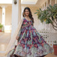 Faux Georgette With digital print Anarkali Suit-TD-125-JABU