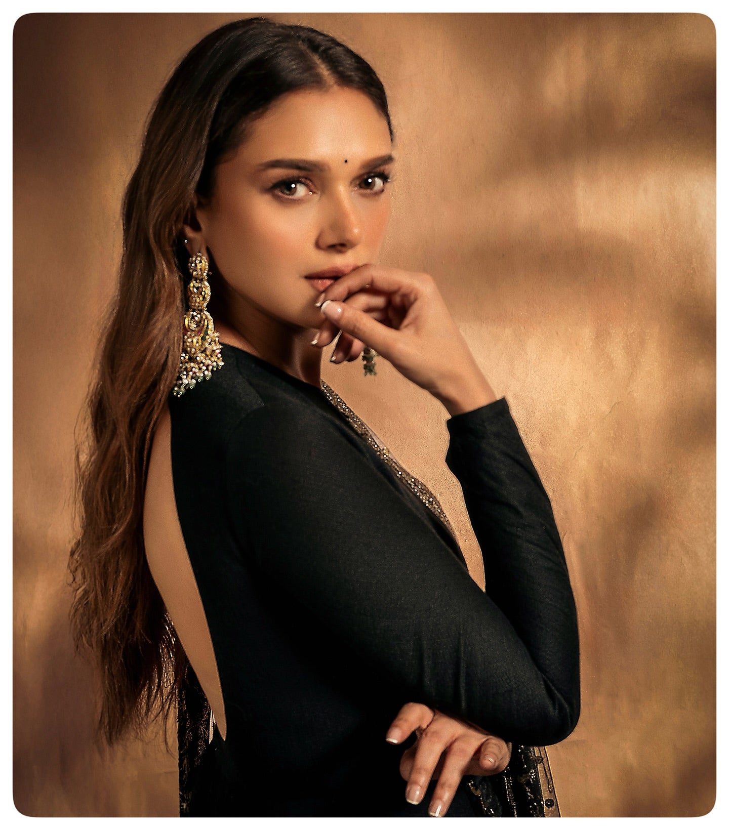 Aditi`s Rayon  Radiant Black Suit Set