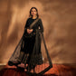 Aditi`s Rayon  Radiant Black Suit Set