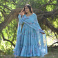 BLOOMING SKY DIGITAL PRINT SUIT SET