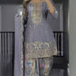 Grey Party Wear Look Top ,Dhoti Salwar And Dupatta