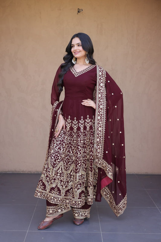 Kira Anarkali Suit Set