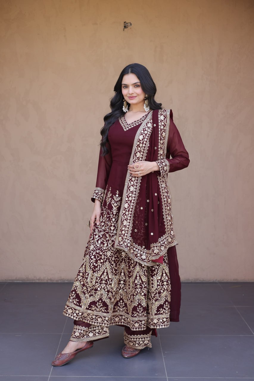 Kira Anarkali Suit Set