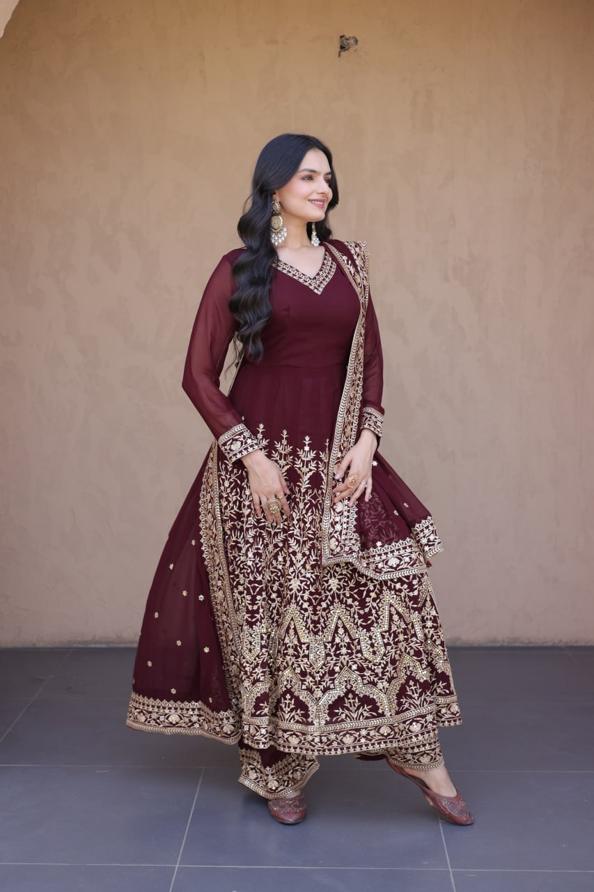 Kira Anarkali Suit Set