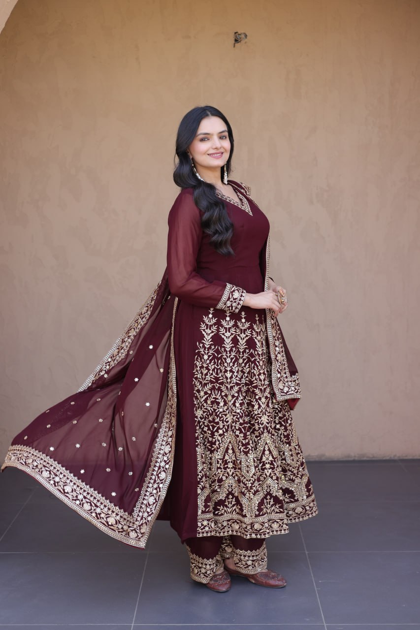 Kira Anarkali Suit Set