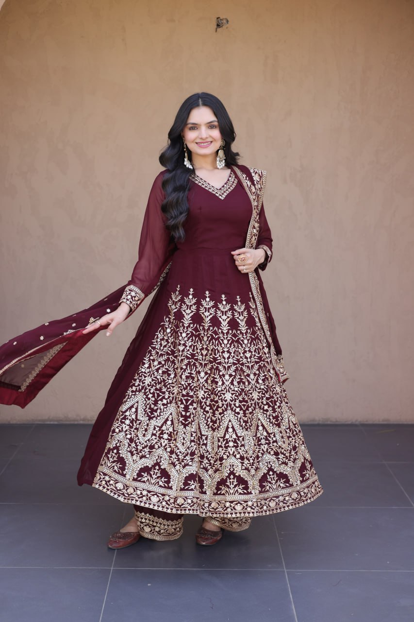 Kira Anarkali Suit Set