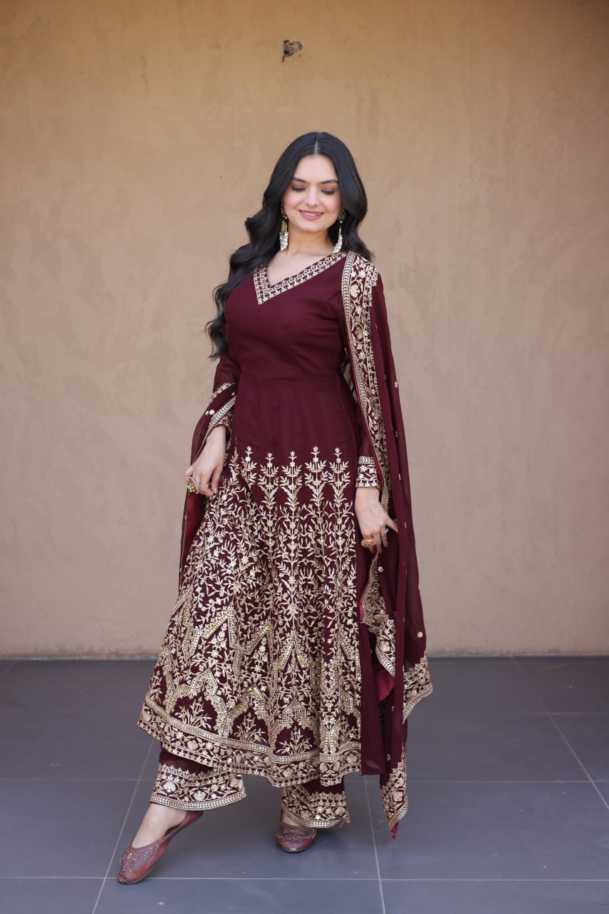 Kira Anarkali Suit Set