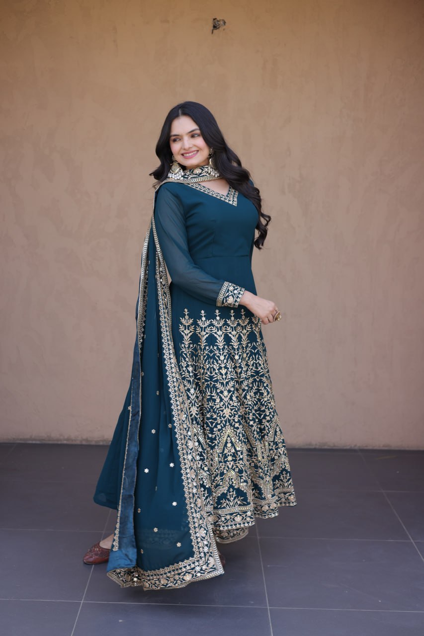 Kira Anarkali Suit Set