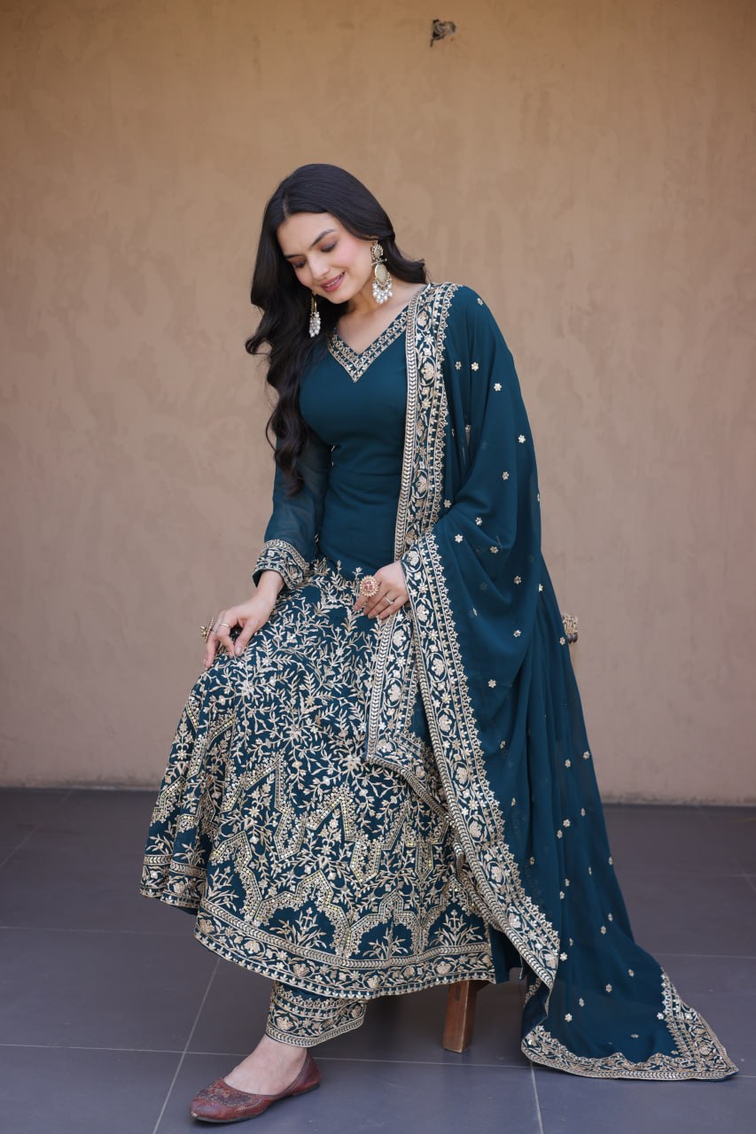 Kira Anarkali Suit Set