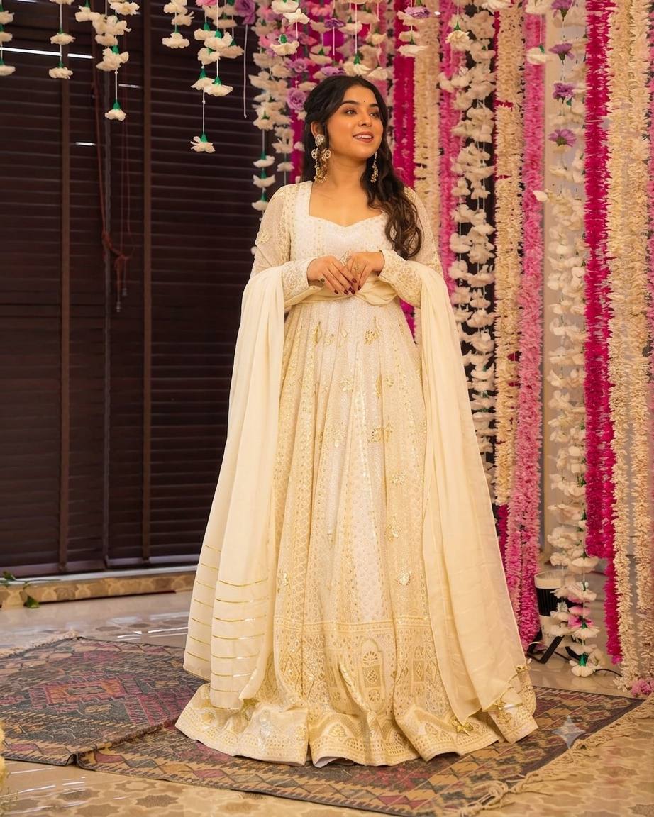 Madhvi Heavy Embroidered Anarkali Suit Set