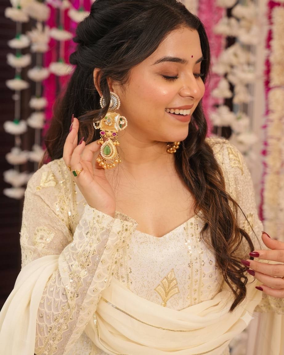 Madhvi Heavy Embroidered Anarkali Suit Set
