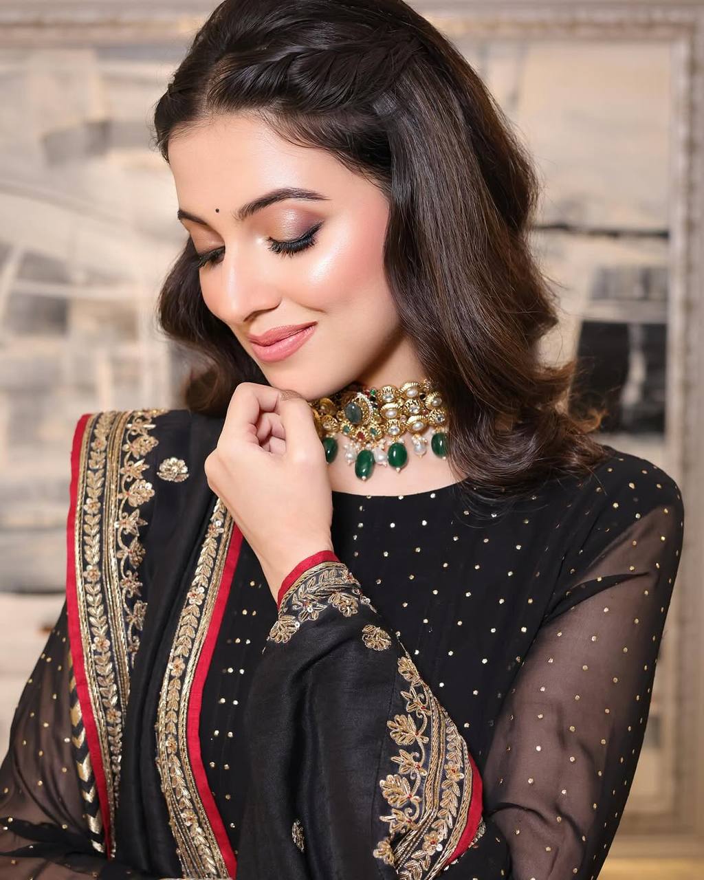 Kaira Black Trending Anarkali Suit Set