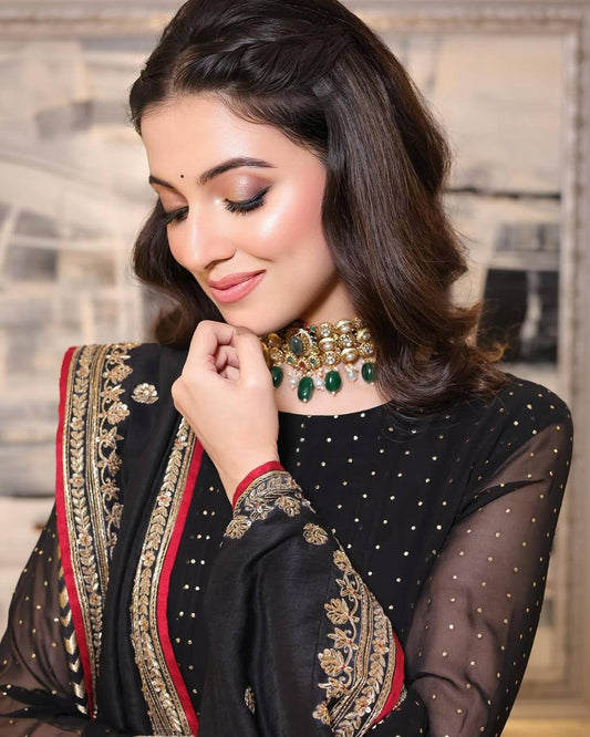 Kaira Black Trending Anarkali Suit Set