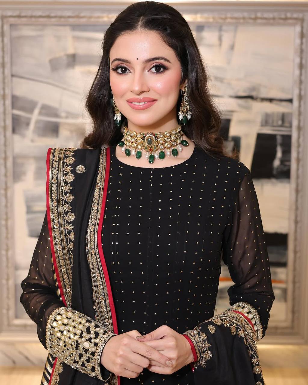 Kaira Black Trending Anarkali Suit Set
