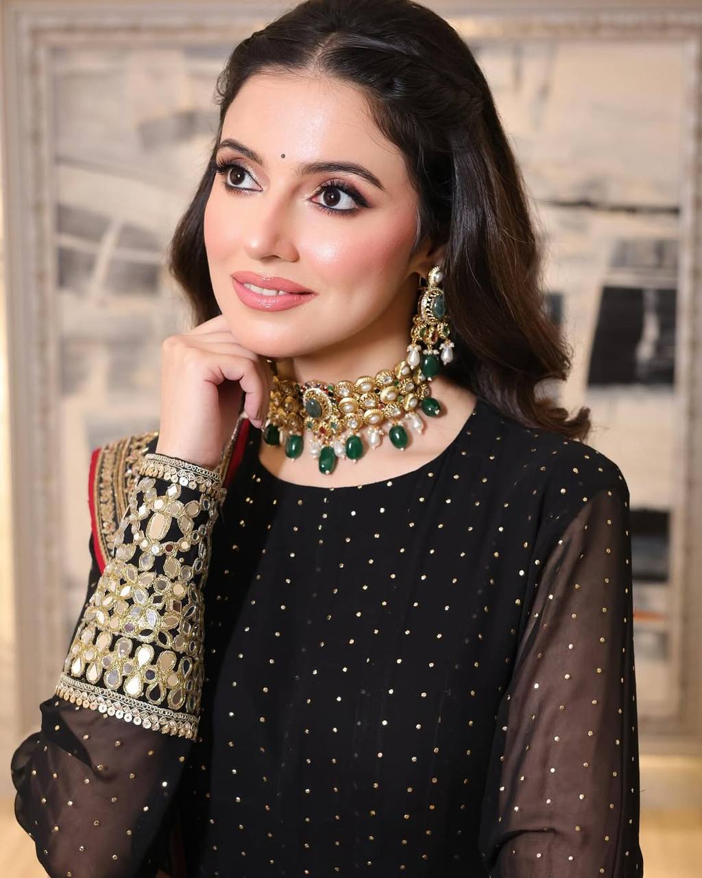 Kaira Black Trending Anarkali Suit Set