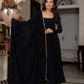 Teju Black Colour Traditional Anarkali Suit 🤍