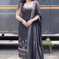 Reem`s  Black Colour Trending Suit Set