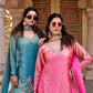 Traditional Crop Top with Lehngha Set