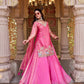 Traditional Crop Top with Lehngha Set