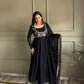 Kavya Black  Heavy Traditional Koti Anarkali Suit Set