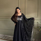 Kavya Black  Heavy Traditional Koti Anarkali Suit Set