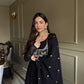 Kavya Black  Heavy Traditional Koti Anarkali Suit Set