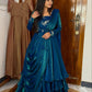 Rama Colour  Lehenga With Peplum Set