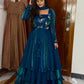 Rama Colour  Lehenga With Peplum Set