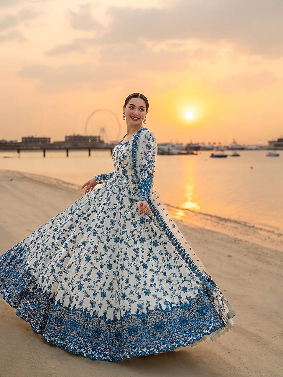 Yashvi Lucknowi Elegant Anarkali Suit Set