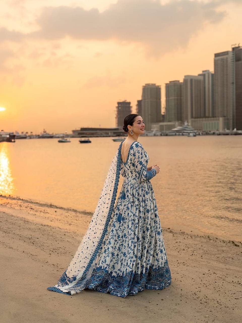 Yashvi Lucknowi Elegant Anarkali Suit Set