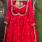 Radhika'S Red Colour Trending Suit Set