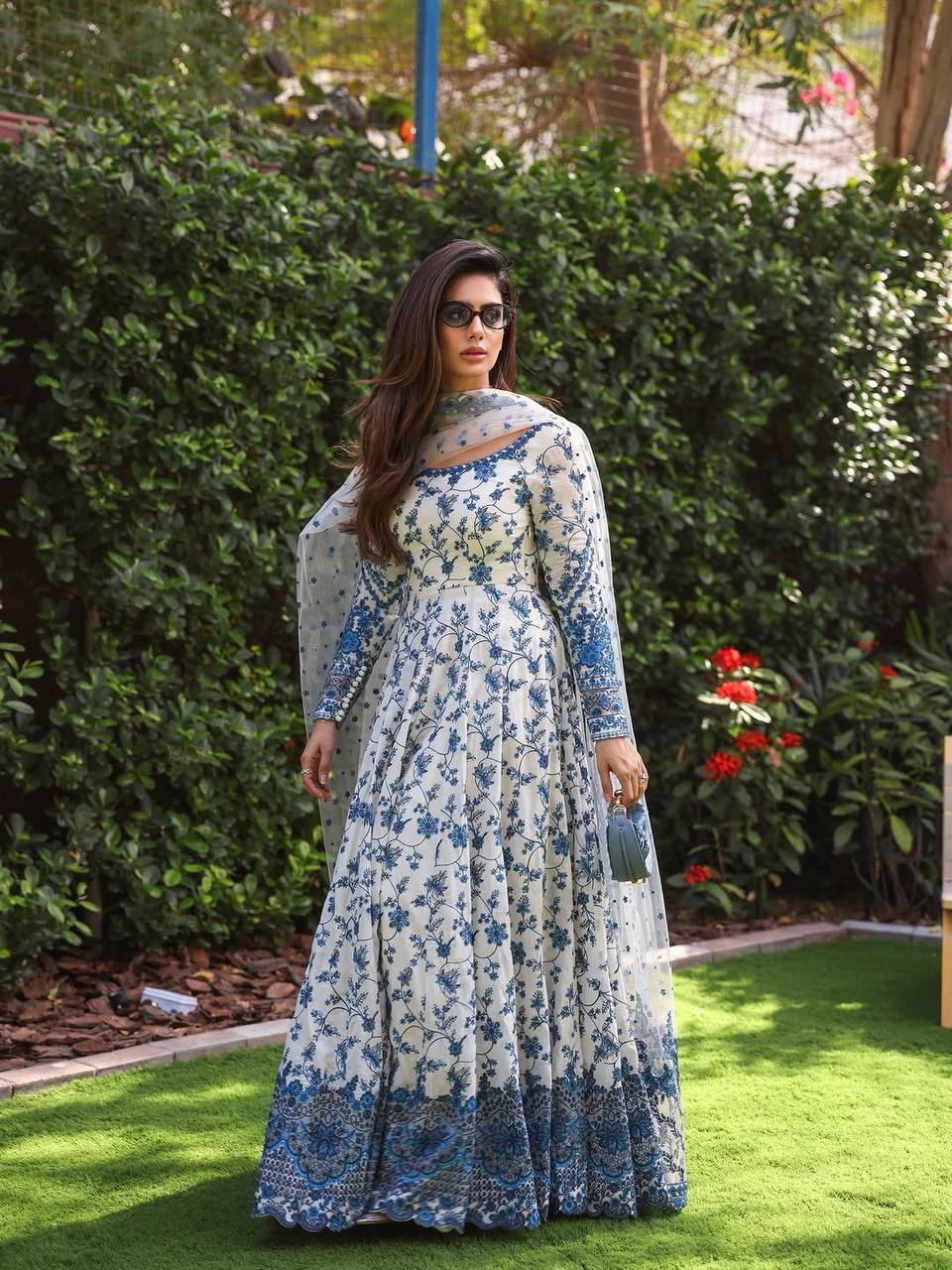 Yashu Lucknowi Elegant Anarkali Suit Set