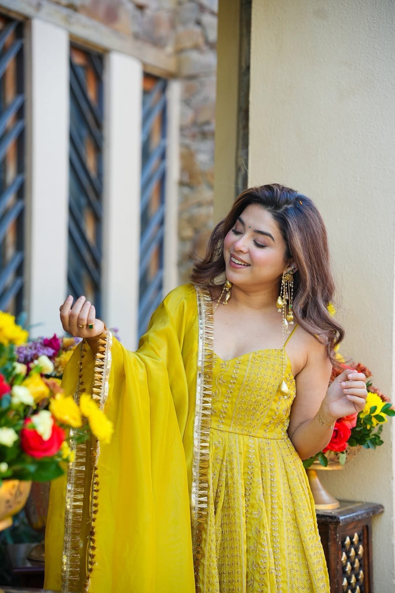 Karishma Traditional Anarkali Suit Set