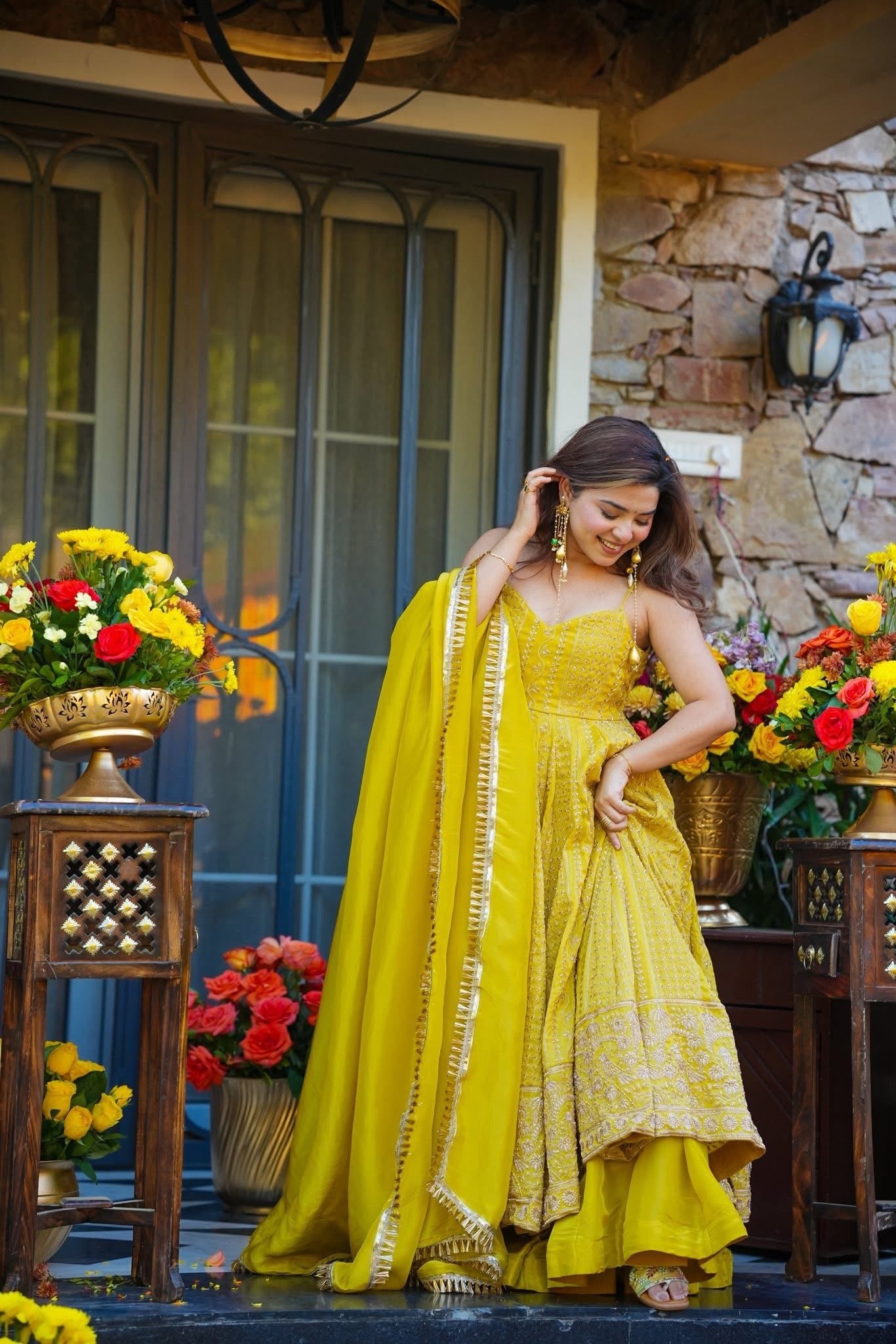 Karishma Traditional Anarkali Suit Set