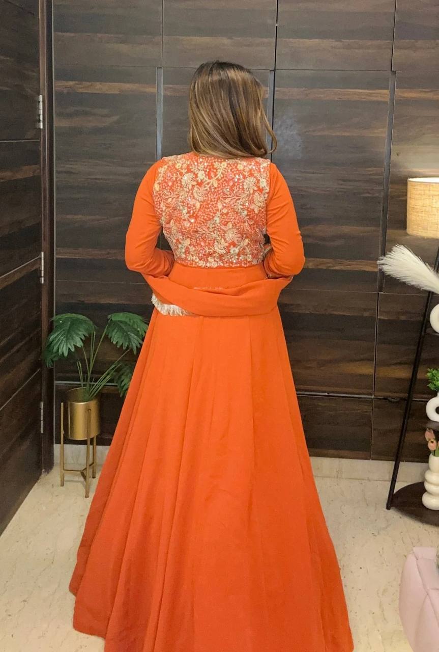 Traditional Maxi Anarkali Suit
