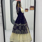 Traditional Crop Top with Shrug Lehenga With Color
