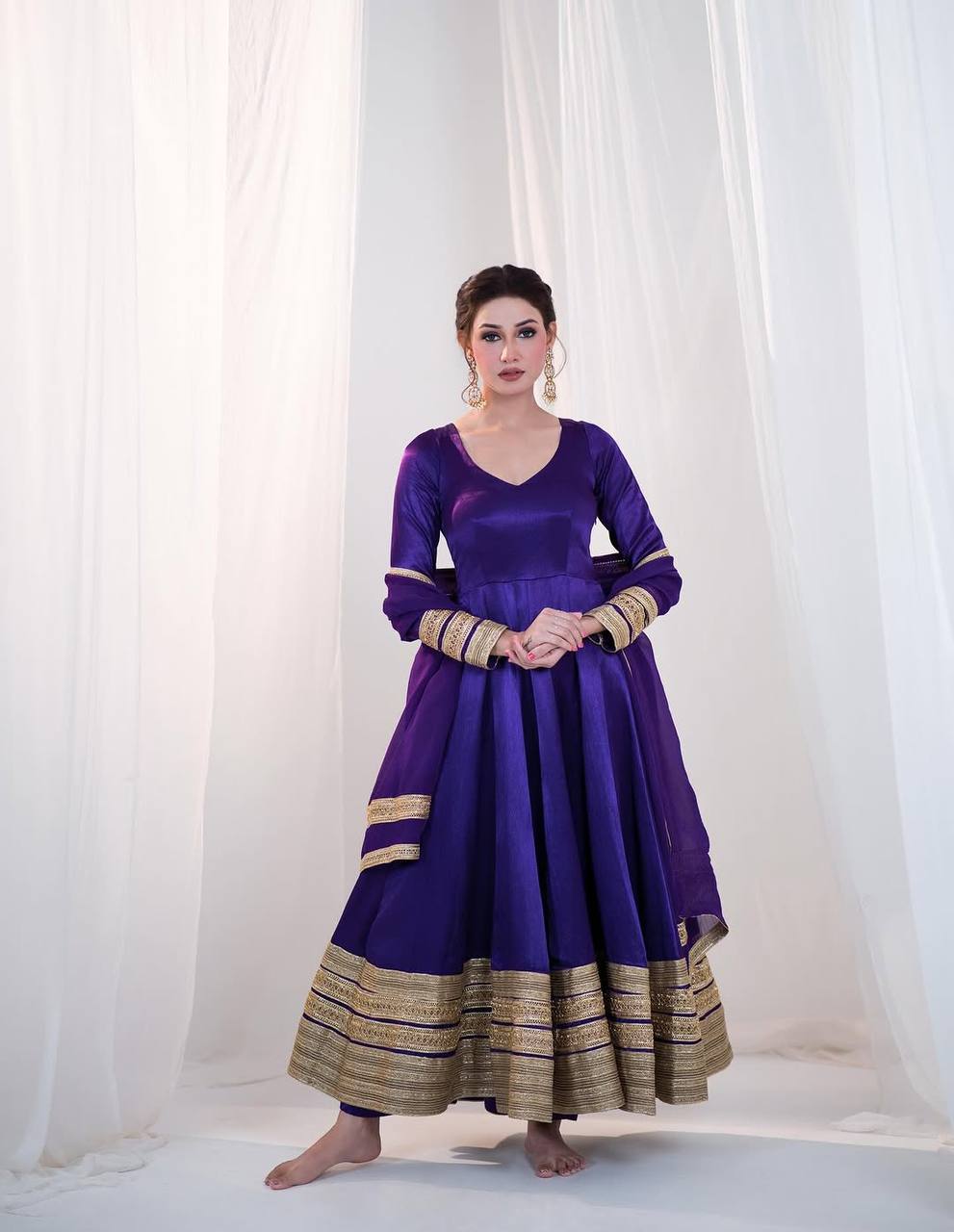 Navratri Trending Anarkali Suit Set
