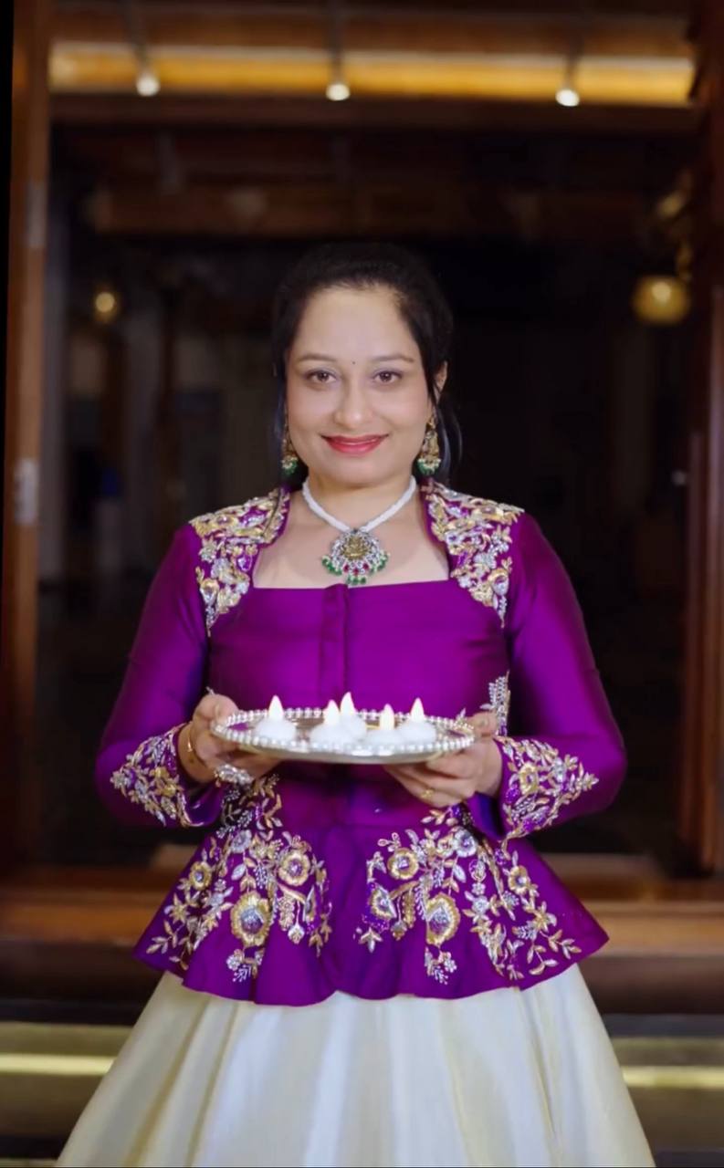 Traditional Crop Top Lehenga Set