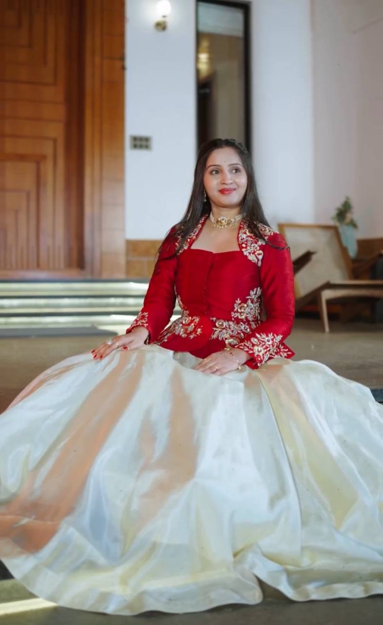 Traditional Crop Top Lehenga Set