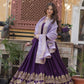 Minakshi Designer Embroidered Zari Sequins Work Gown