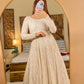 BIYA'S OFF WHITE COLOUR TRENDING ANARKALI SET
