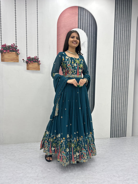 Prinshi Elegant Anarkali Suit Set