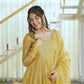 Salsa Traditional  Foil Anarkali Suit Set