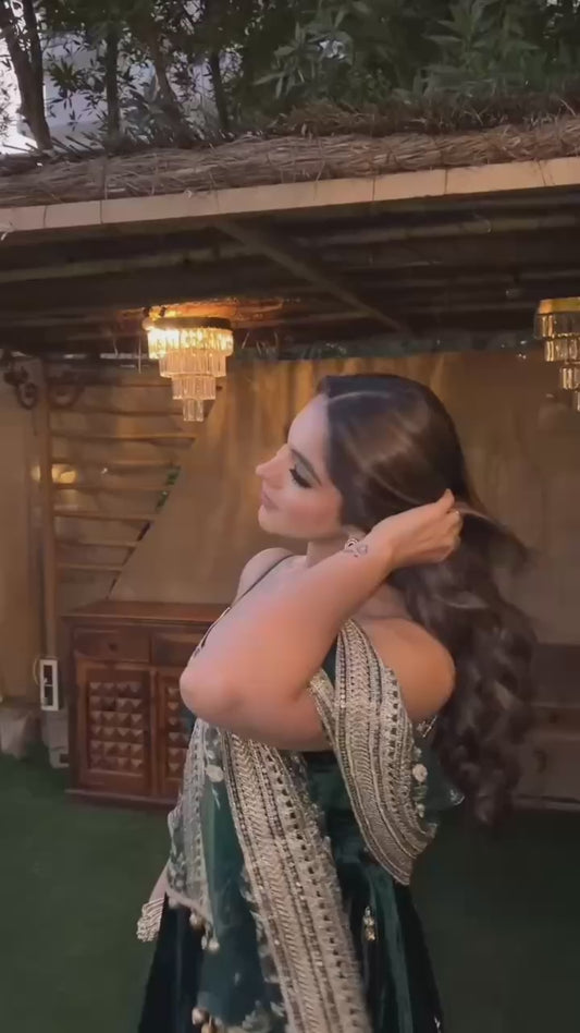 Hamza  Vichitra Silk Febric Suit Set