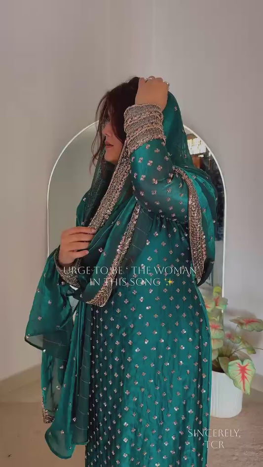 Sameera Hand Embroiderd Suit Set